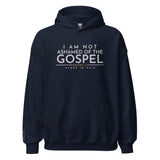 I AM NOT ASHAMED OF THE GOSPEL HOODIE *BLESS