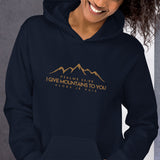 MOUNTAINS HOODIE *GOLD