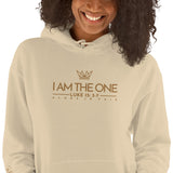I AM THE ONE  HOODIE *GOLD