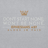 DON'T START NONE - WON'T BE NONE HOODIE *BLESS