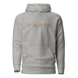 HE HAS NO RIVAL GOLD LUX HOODIE