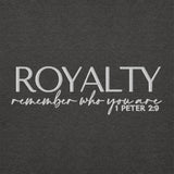 LUX BLK HOODIE ROYALTY - RMEMEBER WHO YOU ARE..