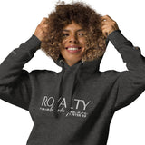 LUX BLK HOODIE ROYALTY - RMEMEBER WHO YOU ARE..