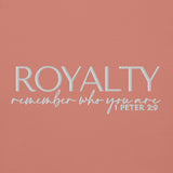 LUX BLK HOODIE ROYALTY - RMEMEBER WHO YOU ARE..