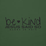 BE KIND WHITE LUX HOODIE