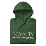 LUX BLK HOODIE ROYALTY - RMEMEBER WHO YOU ARE..