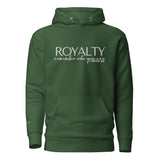 LUX BLK HOODIE ROYALTY - RMEMEBER WHO YOU ARE..