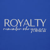 LUX BLK HOODIE ROYALTY - RMEMEBER WHO YOU ARE..