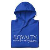 LUX BLK HOODIE ROYALTY - RMEMEBER WHO YOU ARE..