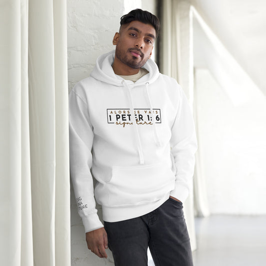 1 PETER 1:16 - SIGNATURE WORSHIP LUX HOODIE
