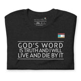 GOD'S WORD 2 Unisex t-shirt