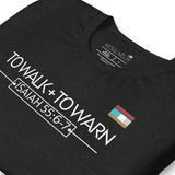 TO TALK AND TO WARN Unisex t-shirt