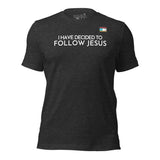 FOLLOW JESUS Unisex t-shirt