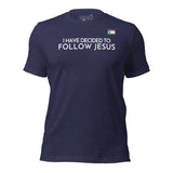 FOLLOW JESUS Unisex t-shirt