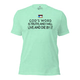 GOD'S WORD TEE Unisex t-shirt