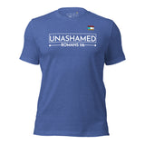 UNASHAMED Unisex t-shirt