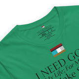 I NEED GOD DES1 t-shirt