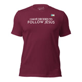 FOLLOW JESUS Unisex t-shirt