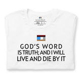 GOD'S WORD TEE Unisex t-shirt