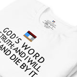 GOD'S WORD TEE Unisex t-shirt