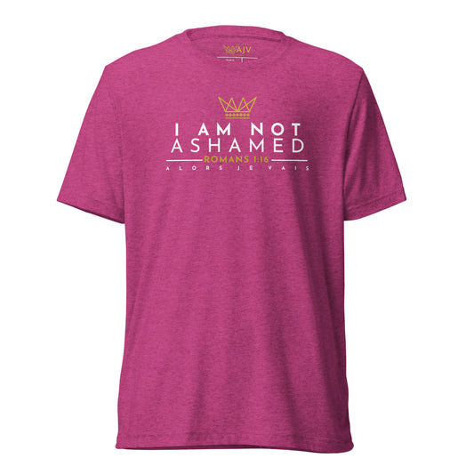 I AM NOT ASHAMED AJV TEE  *CCW-CLASSIC
