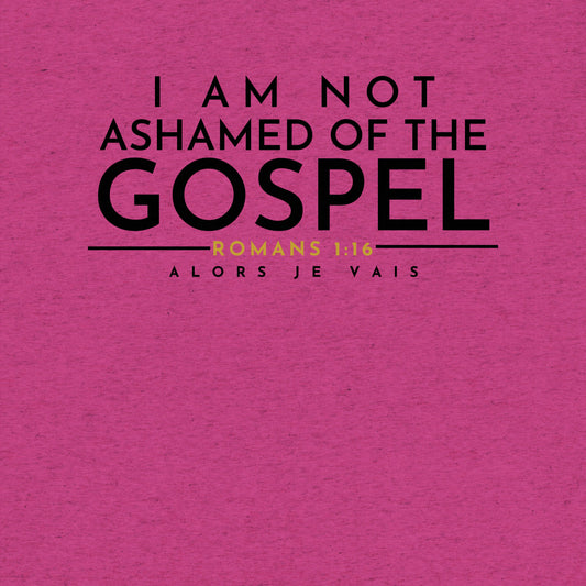 I AM NOT AHAMED OF THE GOSPEL TEE