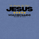 JESUS - 5 STARS - AN AMAZING LIFE SAVER AJV TEE  *CCB-LIFE