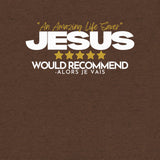 JESUS - 5 STARS - AN AMAZING LIFE SAVER AJV TEE  *CCW-LOVE