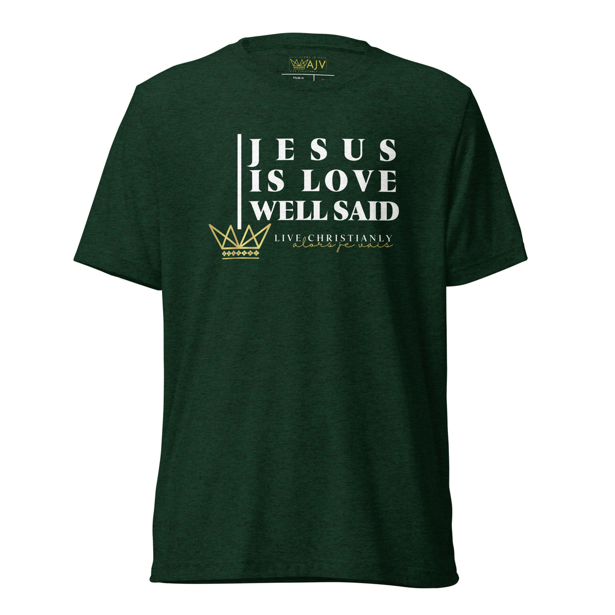JESUS IS LOVE WELL SAID *CCQ
