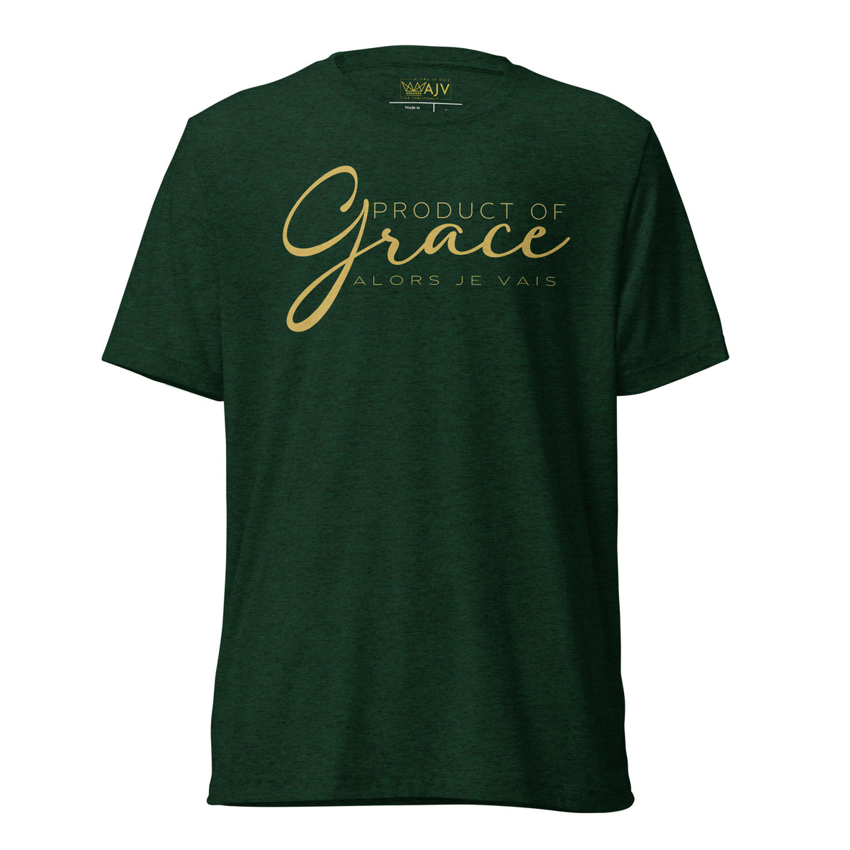PRODUCT OF GRACE TEE *CC-GOLD-FANCY