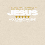 JESUS + WINE UNISEX TEE