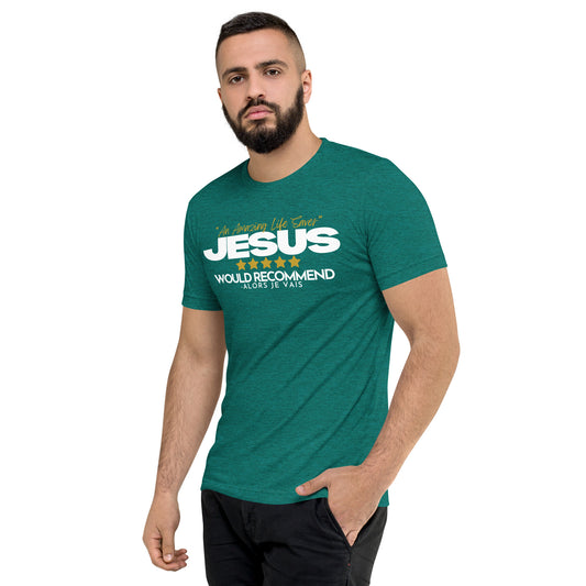 JESUS - 5 STARS - AN AMAZING LIFE SAVER AJV TEE  *CCW-LOVE